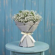 Букет цветов из:  Гипсофила в Новый Рогачик