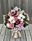 Букет цветов из: Альстромерии, Гвоздики, Розы и Хризантемы в Новый Рогачик