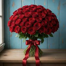 Букет Красные розы Блэк Меджик в Новый Рогачик