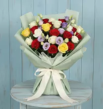 Букет цветов из:  Розы в Новый Рогачик