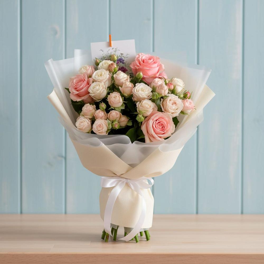 Букет цветов из: Розы в Новый Рогачик