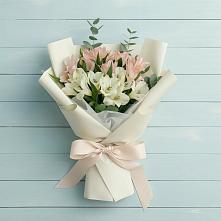 Букет цветов из:  Альстромерии в Новый Рогачик