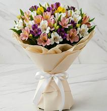 Букет цветов из:  Альстромерии #REPLACE_PRED# Новый Рогачик