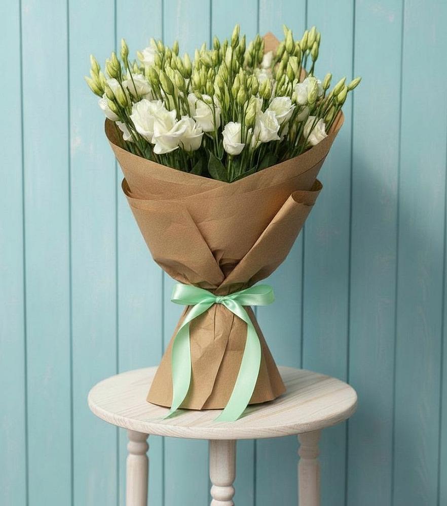 Букет цветов из: Лизиантусы в Новый Рогачик