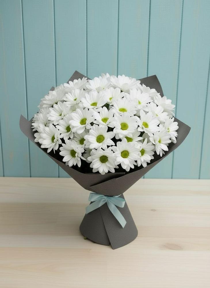 Букет цветов из: Хризантемы в Новый Рогачик