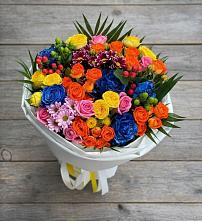 Букет цветов из:  Розы и Хризантемы #REPLACE_PRED# Новый Рогачик