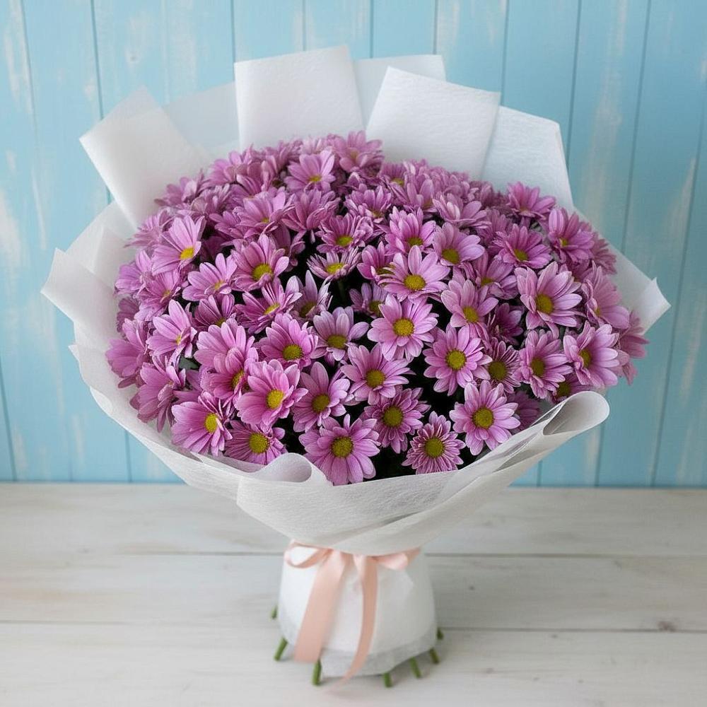 Букет цветов из: Хризантемы в Новый Рогачик
