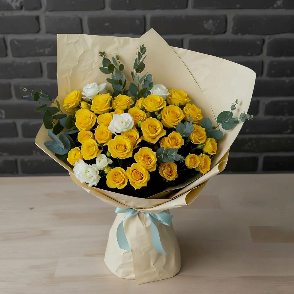 Букет цветов из: Розы в Новый Рогачик