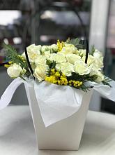 Цветочная композиция из Розы  в Новый Рогачик