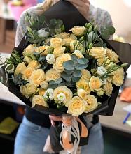 Букет цветов из:  Розы и Лизиантусы #REPLACE_PRED# Новый Рогачик