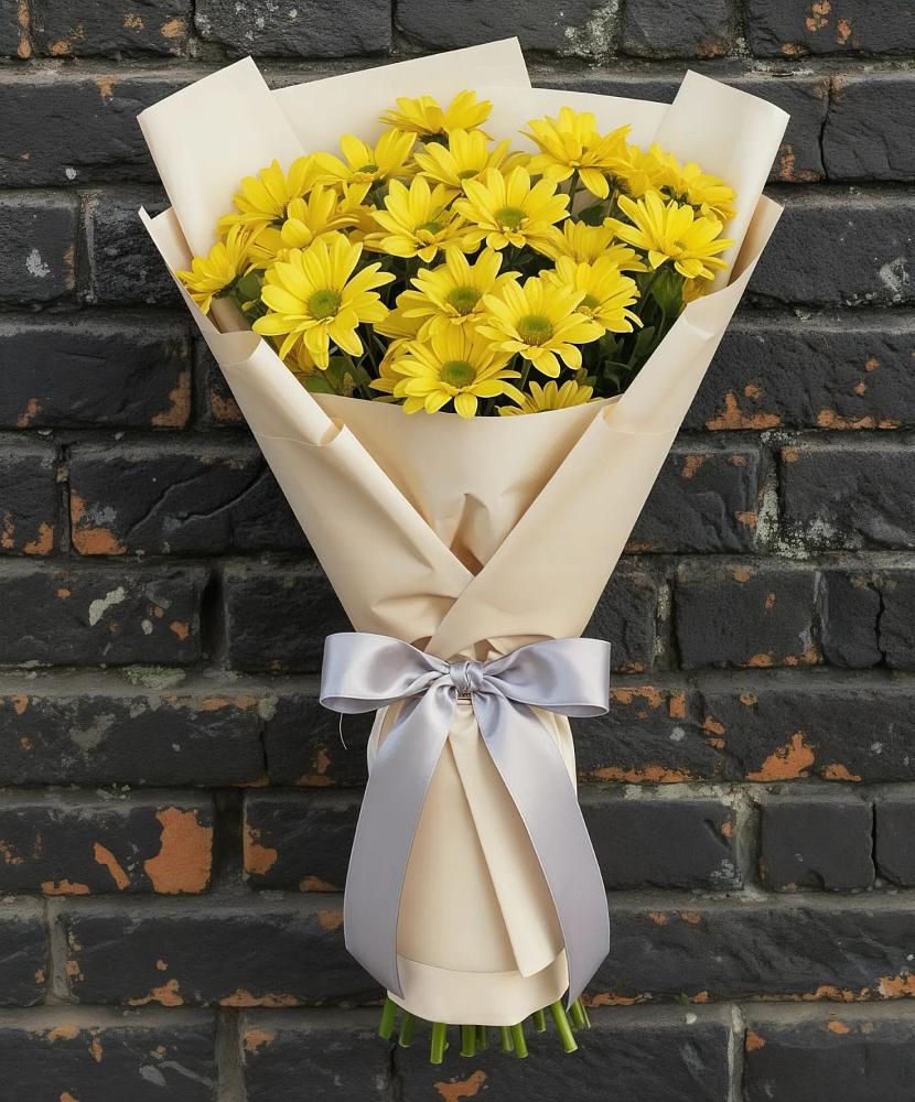 Букет цветов из: Хризантемы в Новый Рогачик