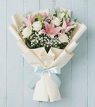 Букет цветов из:  Лилии в Новый Рогачик