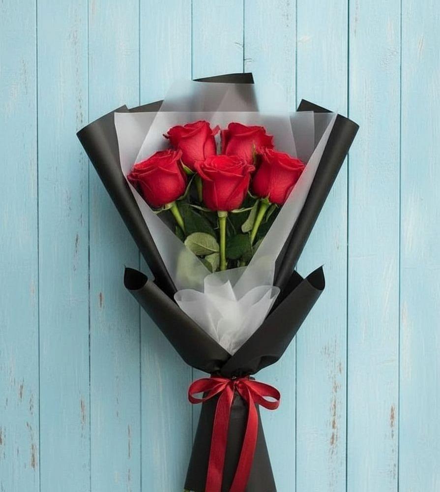 Букет цветов из: Розы в Новый Рогачик